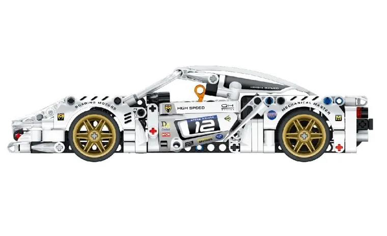 iM.Master, super auto białe, klocki, 437 elementy