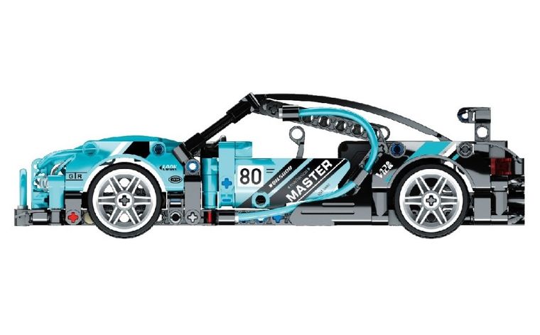 iM.Master, super auto niebieskie, klocki, 422 elementy