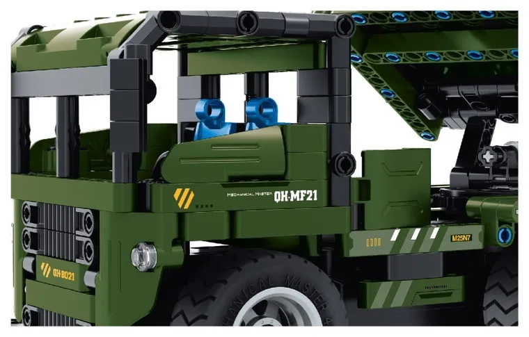 iM.Master, Wóz bojowy z wyrzutnią rakiet, zdalnie sterowany, klocki, 364 elementów