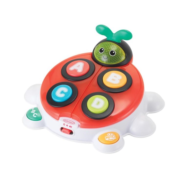 Infantino, biedronka z alfabetem, zabawka interaktywna