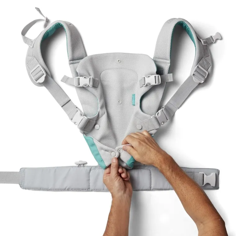 Infantino, nosidełko 4w1, oddychające, szare