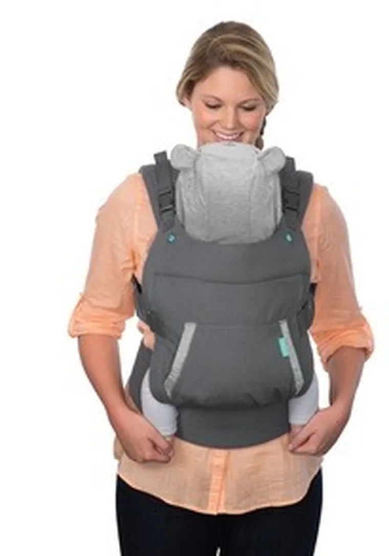 Infantino, nosidełko ergonomiczne z kapturkiem