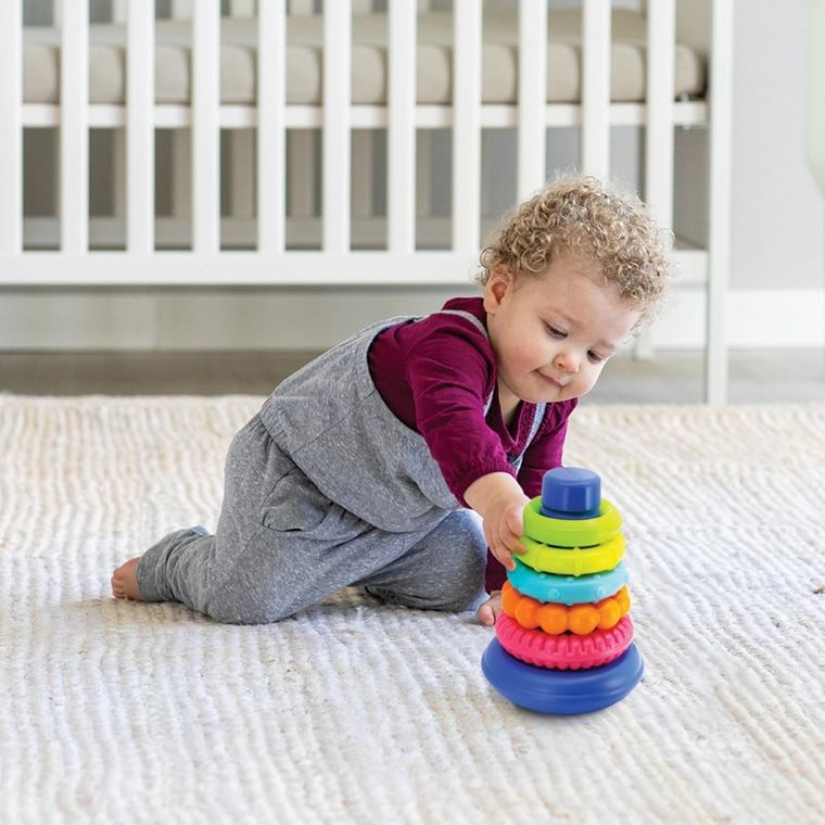 Infantino, piramidka z krążków sensorycznych