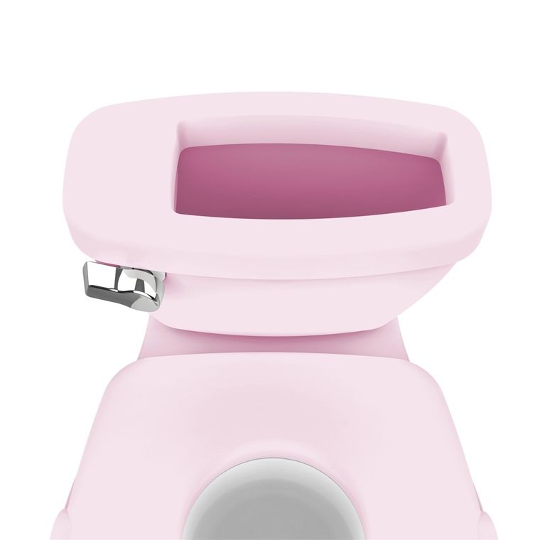 InGenuity, My Size Potty PRO, toaleta dziecięca z dźwiękiem 2w1, nocnik, różowa