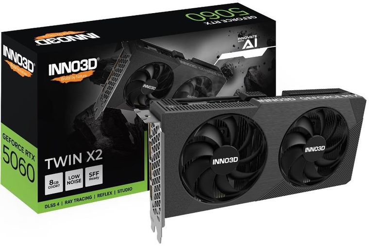 Inno3d, RTX 5060 Twin X2 8GB, karta graficzna