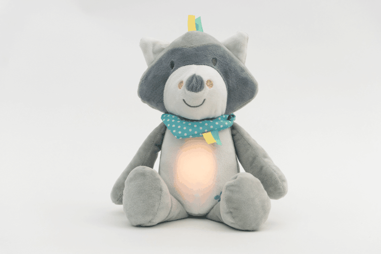 InnoGIO, GIOfriends, Oscar, szumiąca przytulanka z pozytywką i lampką nocną