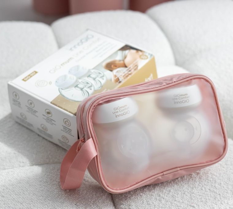 InnoGIO, GIOmumLine Comfort, laktator elektryczny, muszlowy, podwójny