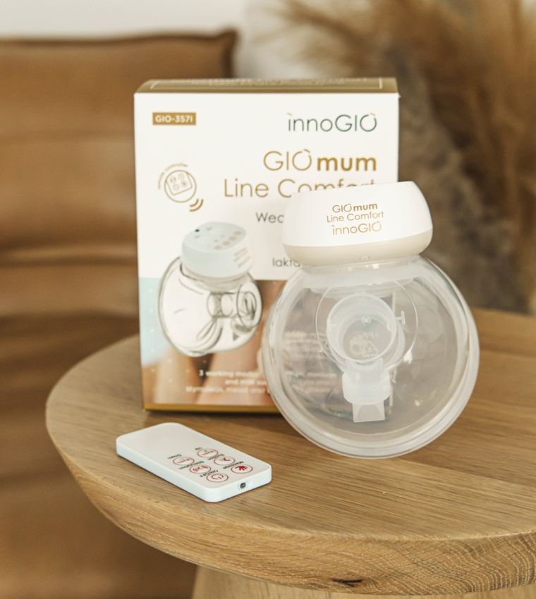 InnoGIO, GIOmumLine Comfort, laktator elektryczny, muszlowy, pojedynczy