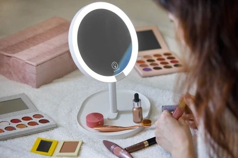 InnoGIO, GIOperfect Diamond Glow, lusterko kosmetyczne, z podświetleniem LED