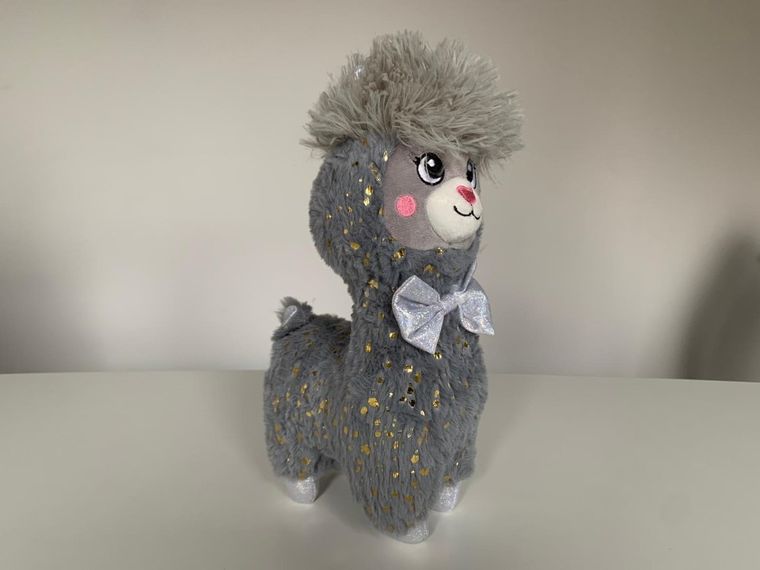 InnoGIO, GIOplush, Alpaca, maskotka, gray, 30 cm