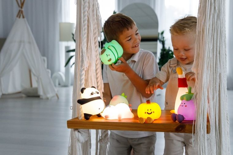 InnoGIO, GIOsleep Piggy, silikonowa lampka nocna