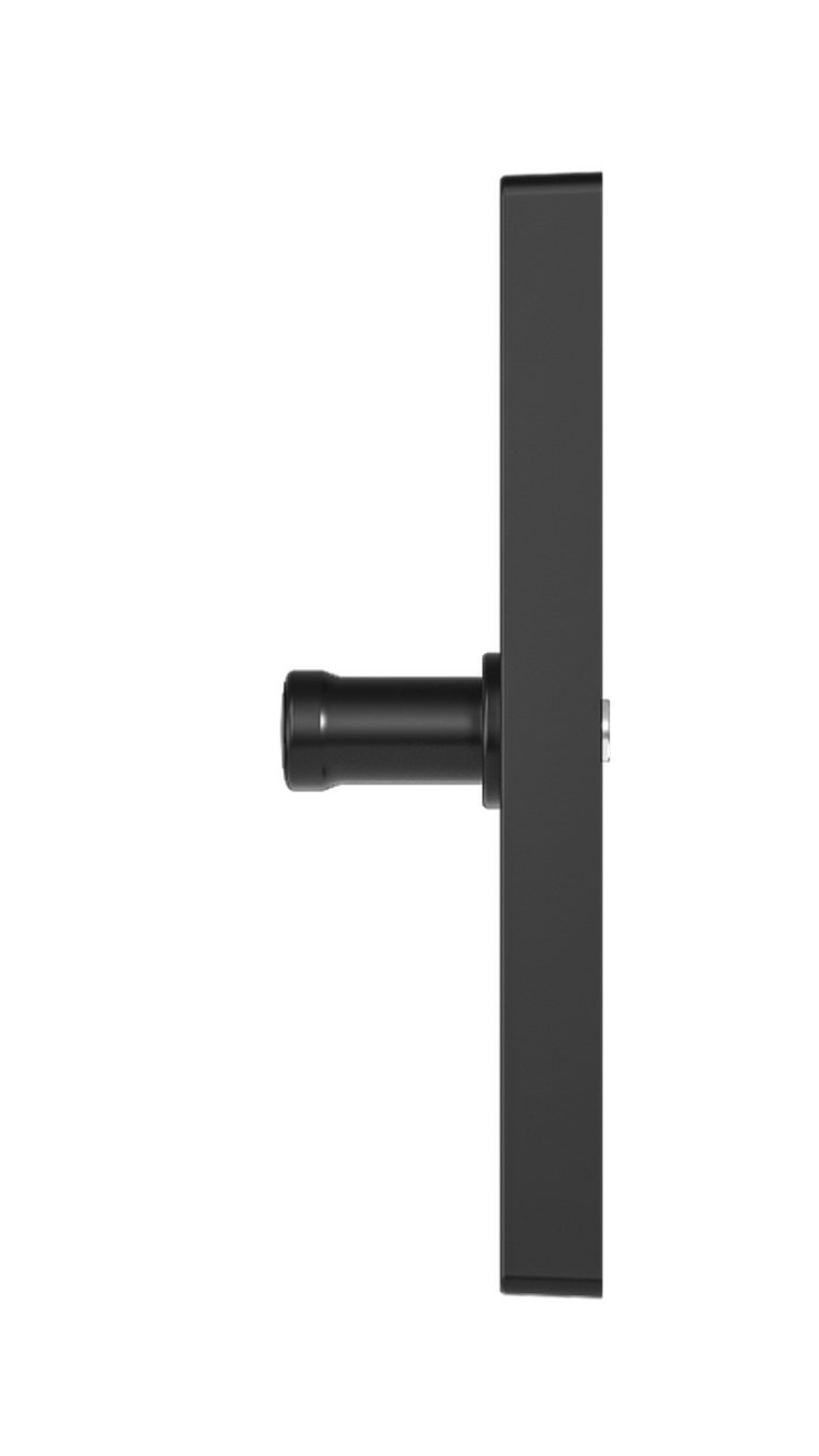 Inteligentny zamek do drzwi Tuya, na odcisk palca, kod, Wi-Fi, RFID, czarny