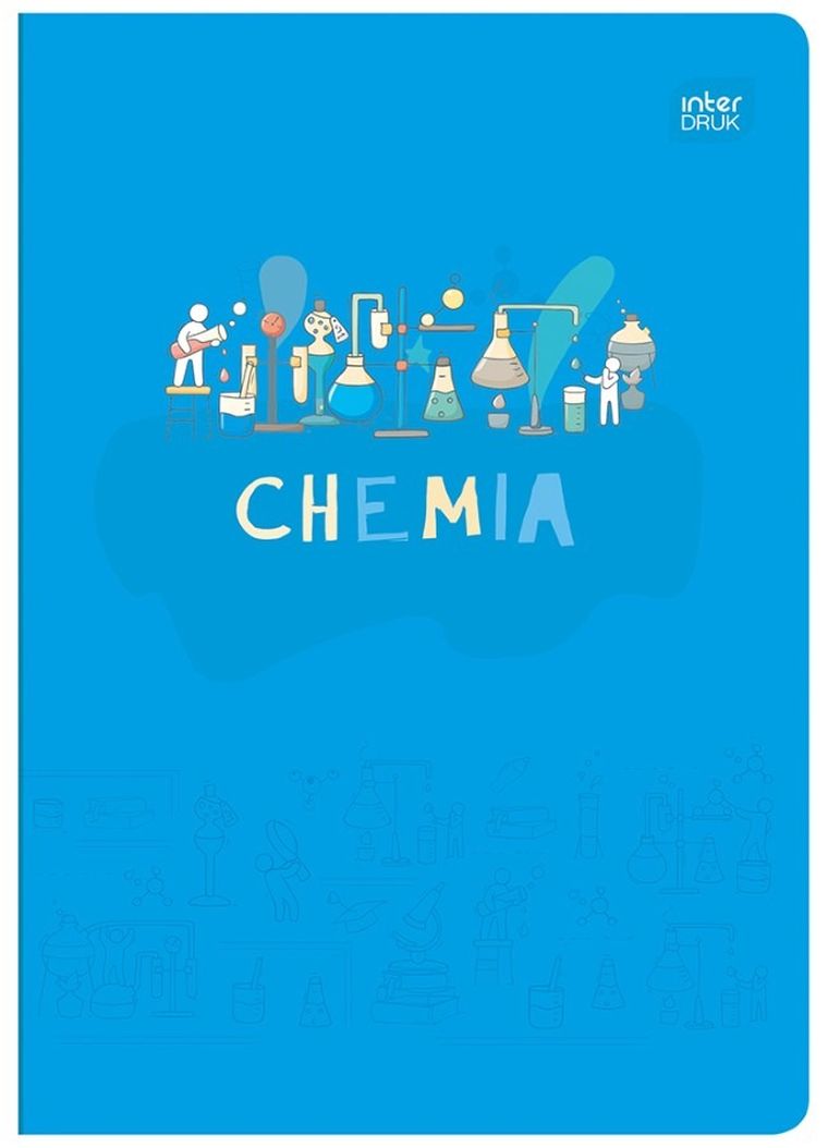 Interdruk, zeszyt A5, 60 kartek, kratka, chemia, 1 szt.