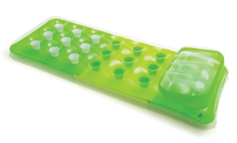 Intex, 18-kieszeniowy materac z poduszką