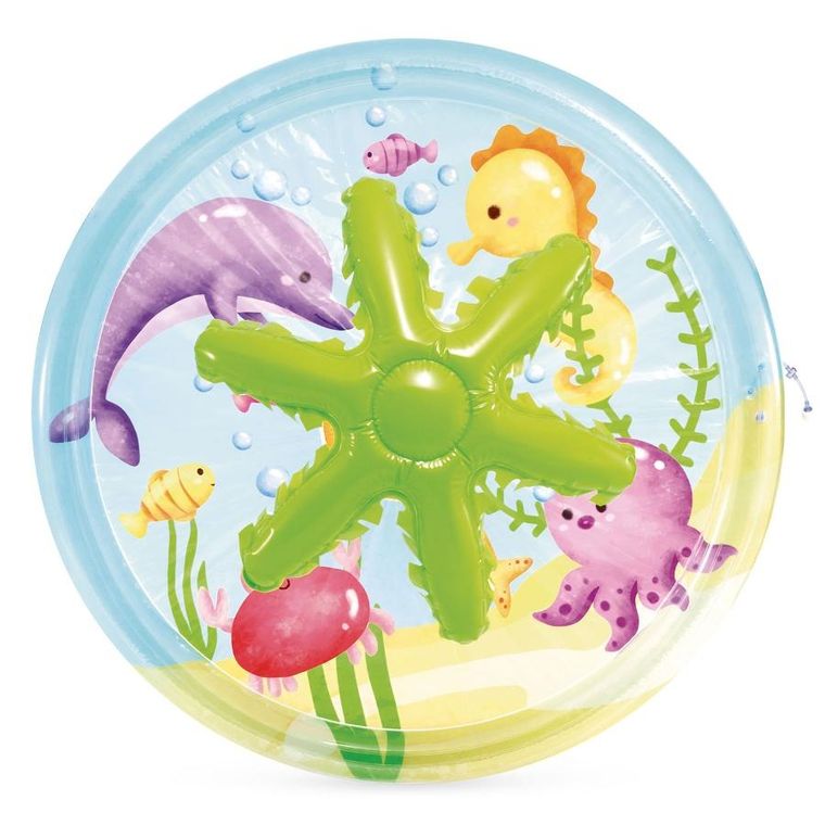 Intex, basen dmuchany, wyspa z palmą, 104-173 cm