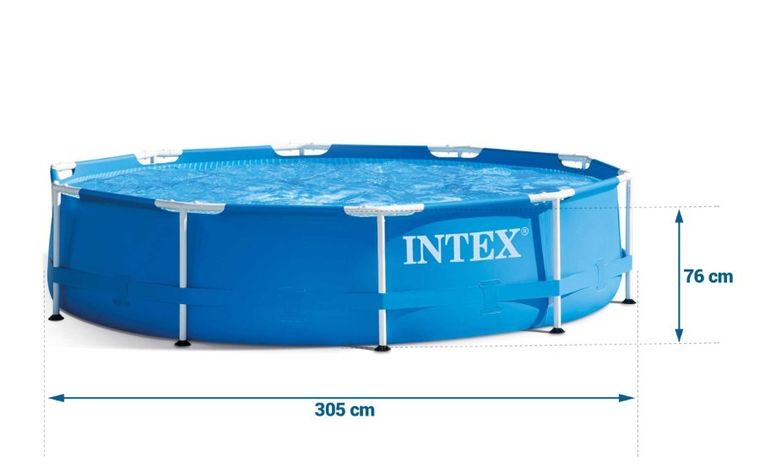 Intex, basen ogrodowy, stelażowy, 15w1, 305-76 cm