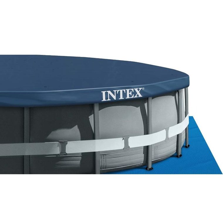 Intex, basen ogrodowy stelażowy, 610-122 cm, zestaw 17w1