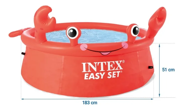 Intex, basen rozporowy, krab, 51-183 cm