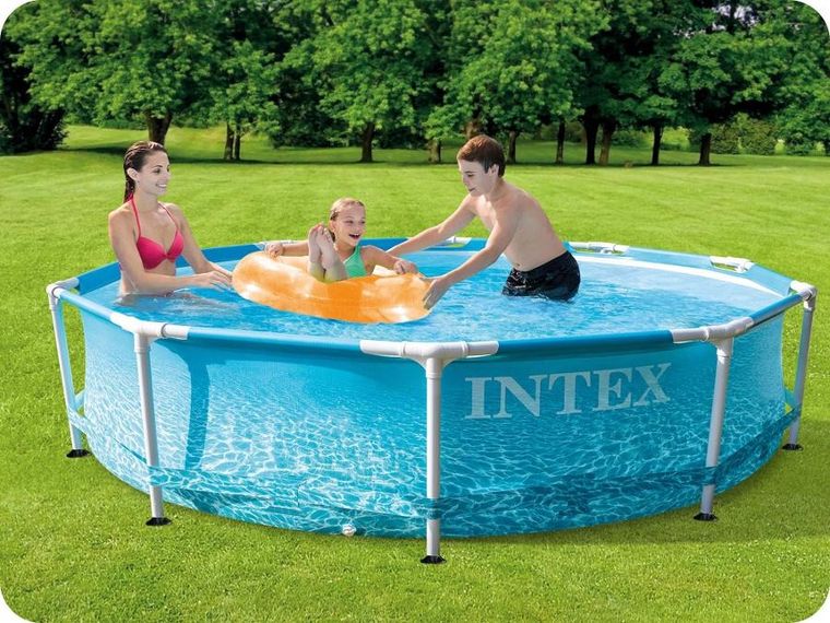Intex, basen stelażowy, zestaw 5w1, 305-76 cm