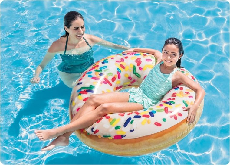 Intex, donut, koło do pływania, średnica 99 cm