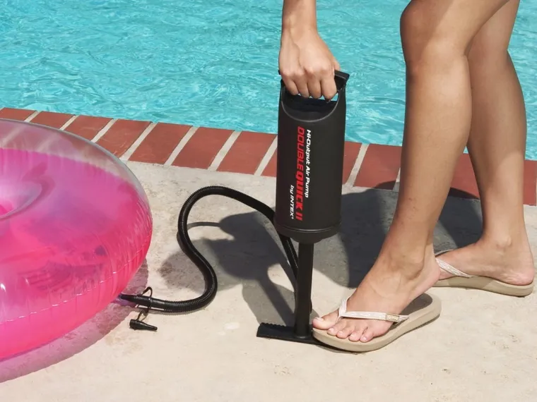 Intex, Double Quick II, pompka tłokowa, 36 cm