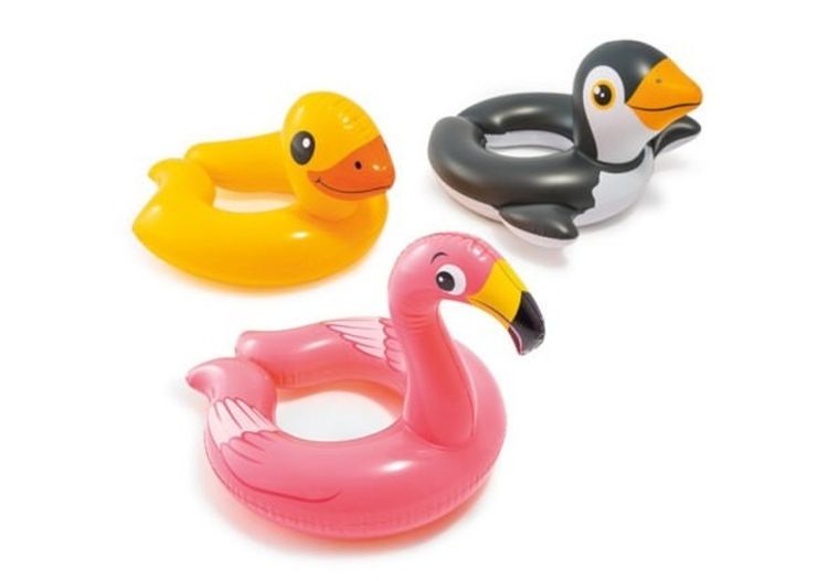 Intex, kółko zwierzątko, dmuchane, 61-56 cm