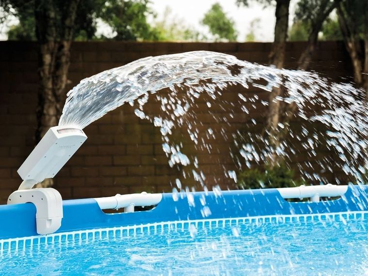 Intex, kolorowy spryskiwacz LED