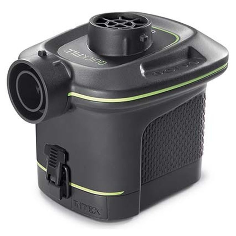 Intex, materac dmuchany z pompką elektryczną