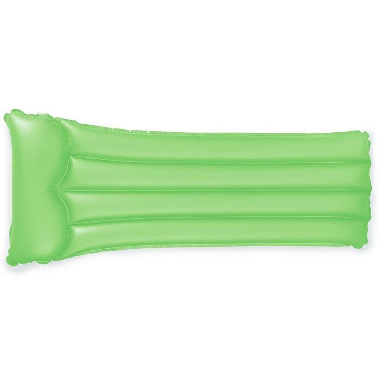 Intex, materac do pływania, zielony, 183-76 cm