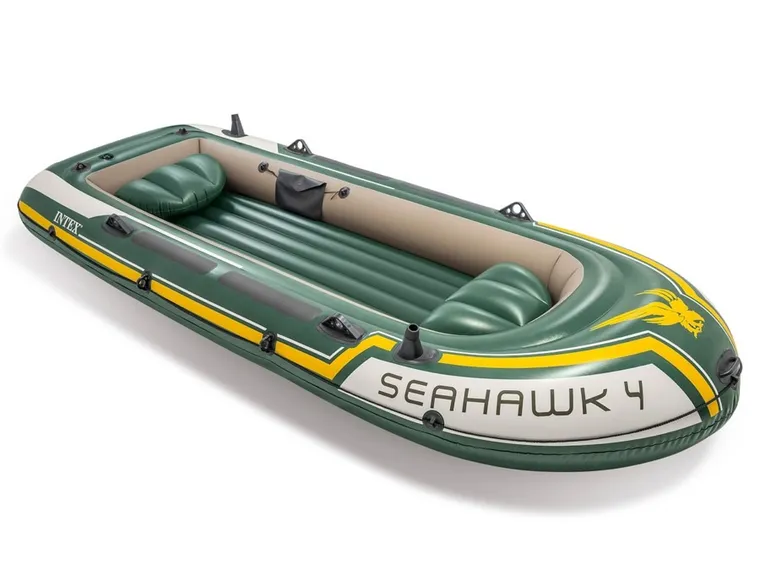Intex, Seahawk 4, ponton, z wiosłami, 351-145-48 cm
