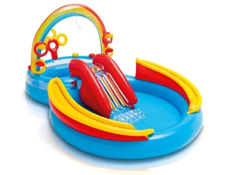 Intex, Tęcza, plac zabaw dmuchany, 297-193-135 cm