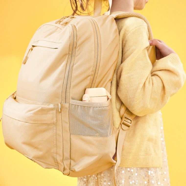 ION8, Owady, bidon z ustnikiem, kremowy, 350 ml