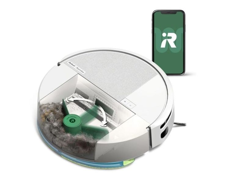 Irobot, Roomba Combo, 205, robot sprzątający, biały