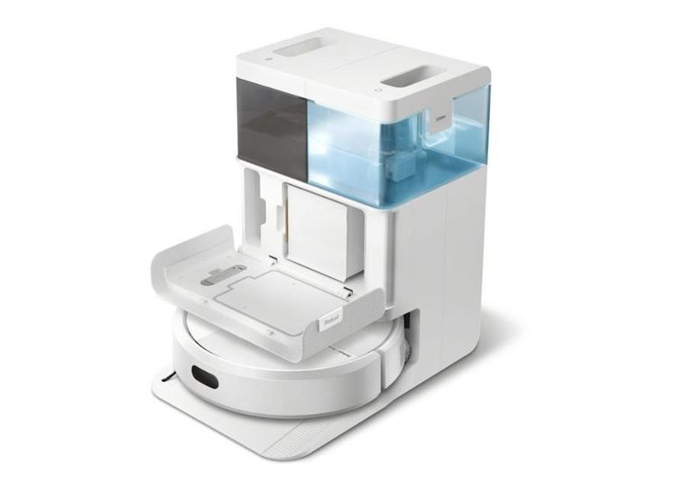 Irobot, Roomba Plus, 405 Combo, robot sprzątający + stacja AutoWash, biały