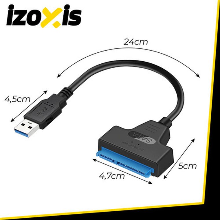Izoxis, adapter, USB to SATA 3.0 Izoxis