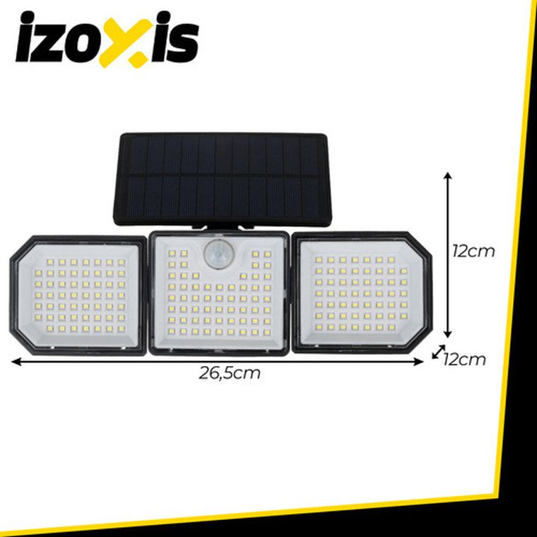 Izoxis, lampa solarna, 167 LED, 500 lm