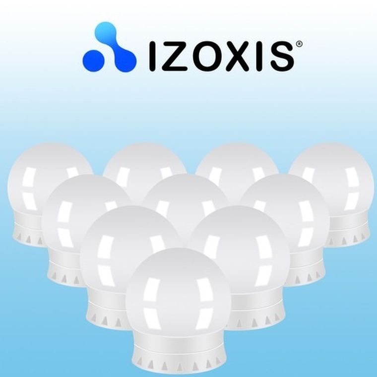 Izoxis, lampki LED na lustro, 10 szt.