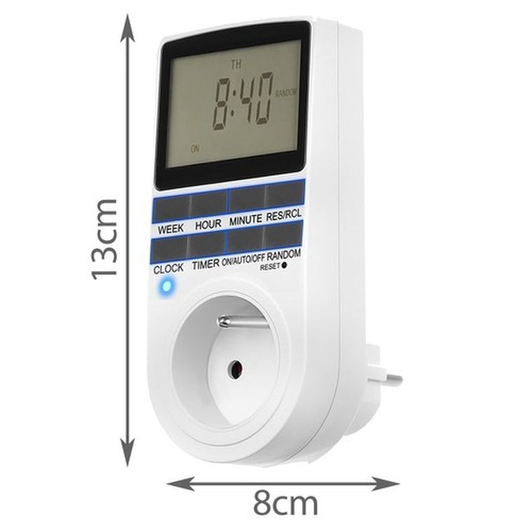 Izoxis, programator czasowy, włącznik/wyłącznik