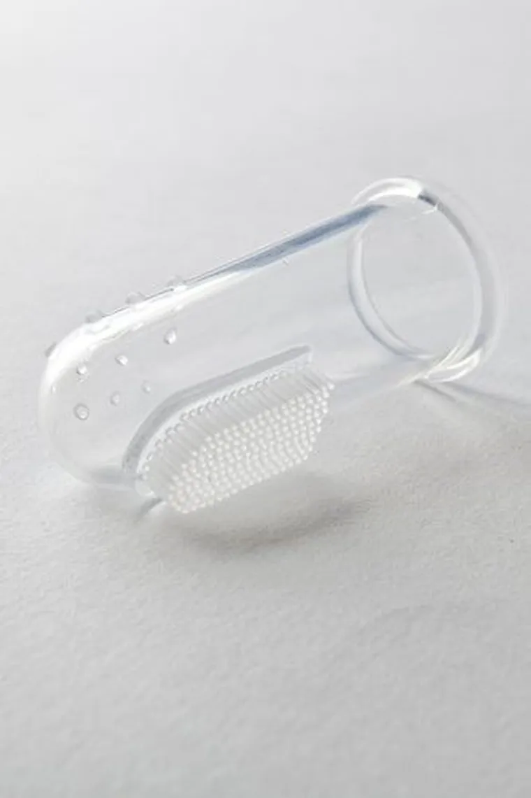 Jack N'Jill, szczoteczka silikonowa na palec do czyszczenia ząbków, 2 szt.