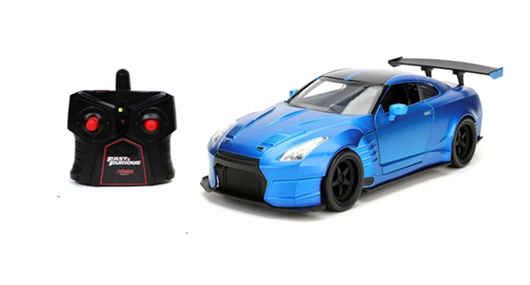 Jada, Fast & Furious, Nissan Gtr 2009, model pojazdu zdalnie sterowany, 1:24