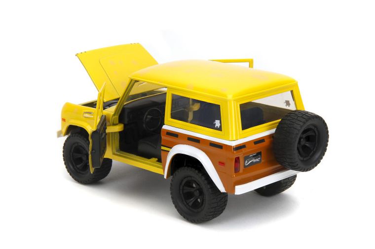 Jada Toys, SpongeBob, Ford Bronco, model pojazdu z figurką, 1:24