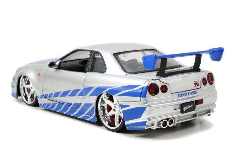 Jada Toys, Szybcy i wściekli, 2002 Nissan Skyline, model pojazdu, 1:24