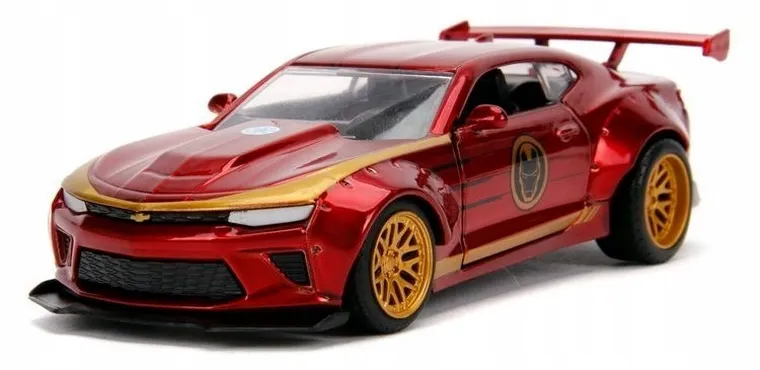 Jada Toys, The Avengers, Iron Man, Chevrolet Camaro, model pojazdu, 1:32
