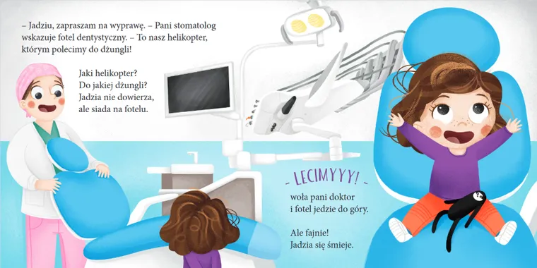 Jadzia Pętelka idzie do dentysty