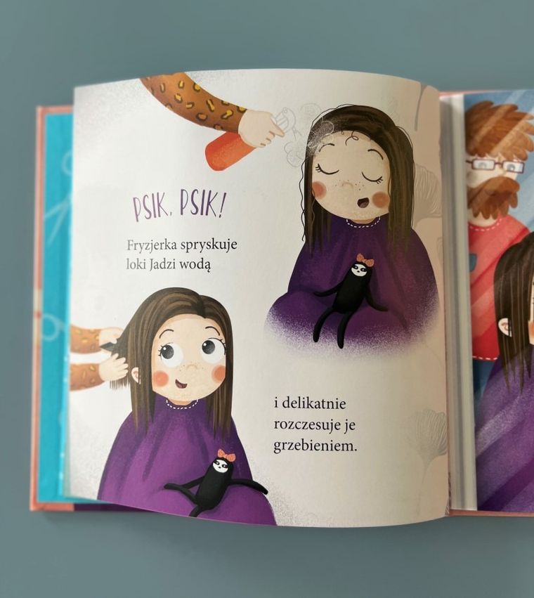 Jadzia Pętelka idzie do fryzjera. Rodzina Pętelków