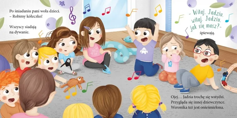 Jadzia Pętelka idzie do przedszkola