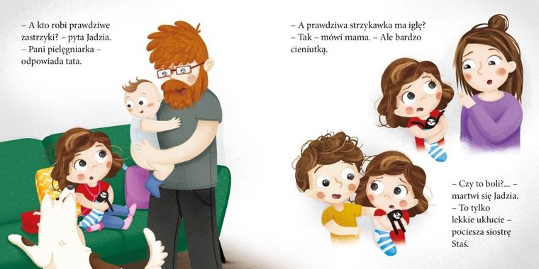 Jadzia Pętelka idzie na szczepienie