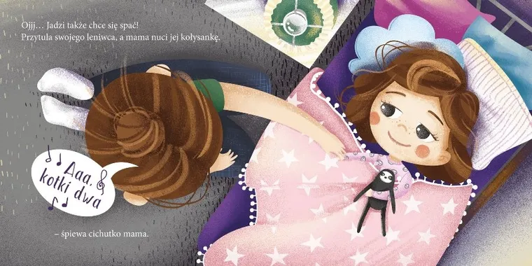 Jadzia Pętelka idzie spać