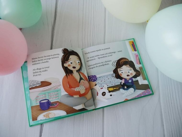 Jadzia Pętelka wita dzidziusia