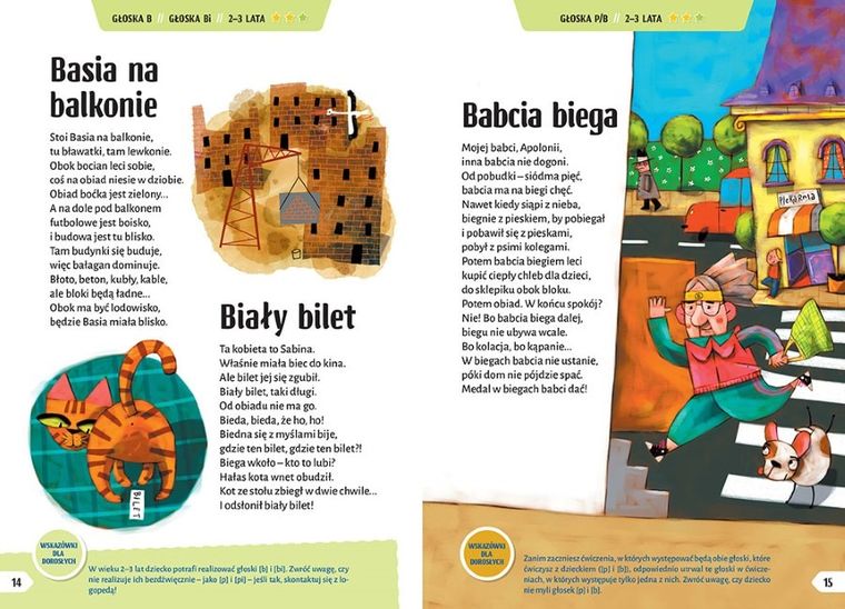 Jama gębowa ćwiczy słowa. Wiersze logopedyczne